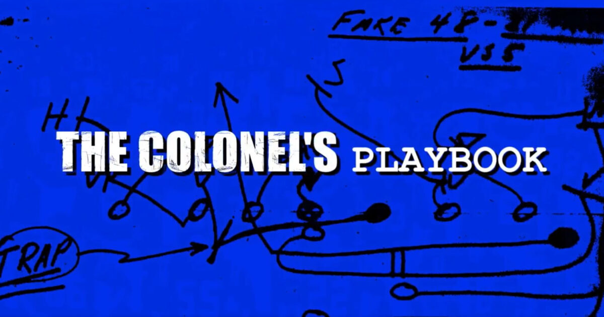 Cinema Film Review: ‘The Colonel’s Playbook’