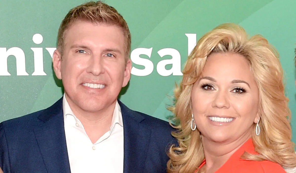 TV personalities Todd Chrisley (L) and Julie Chrisley attend the 2016 NBCUniversal Summer Press Day at Four Seasons Hotel Westlake Village in Westlake Village, Calif., on April 1, 2016. (Jason Kempin/Getty Images)