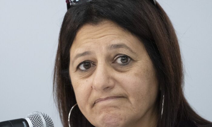 Coroner Géhane Kamel, Que, October 5, 2021. Commented on her report on Joyce Echaquan's death at a press conference at Trois-Rivières.  (Canadian Press / Ryan Remiorz)