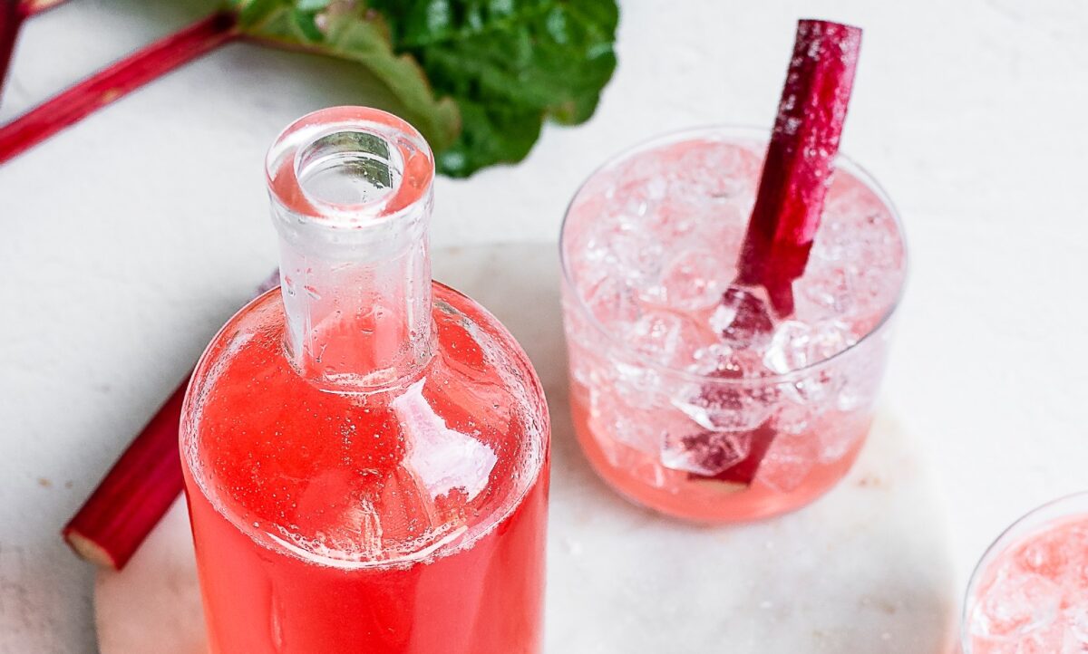 You can make a shrub with just about any fruit, but this pretty pink version is a simple way to use up all the rhubarb in your garden. Use bright red rhubarb, diced small, and white wine vinegar. Mint, cardamom, and ginger are all nice additions. (Jennifer McGruther)