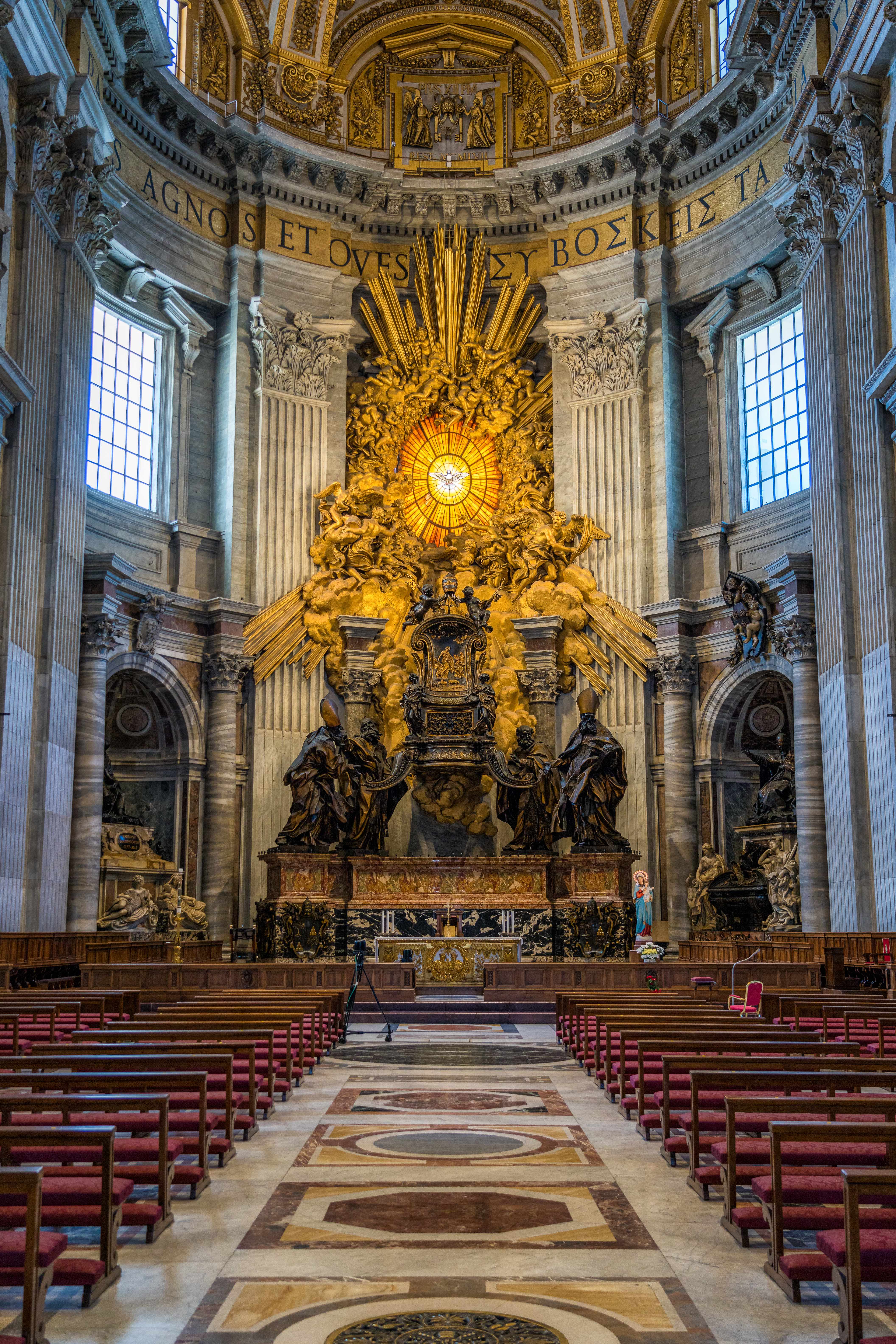 "Chair of Saint Peter" by Gian Lorenzo Bernini.