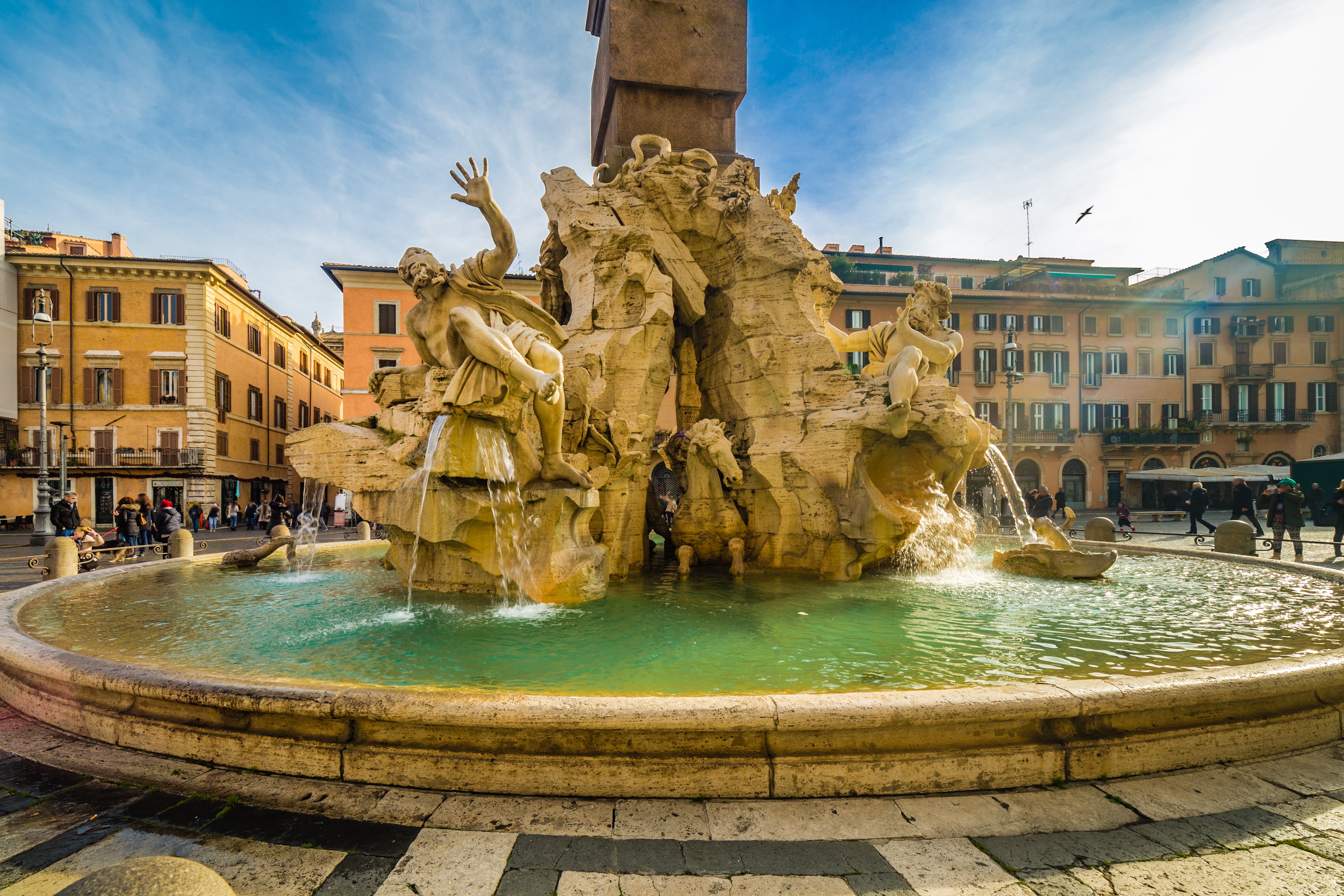 "Fountain of the Four Rivers" by Gian Lorenzo Bernini. (Vivida Photo PC/Shutterstock)