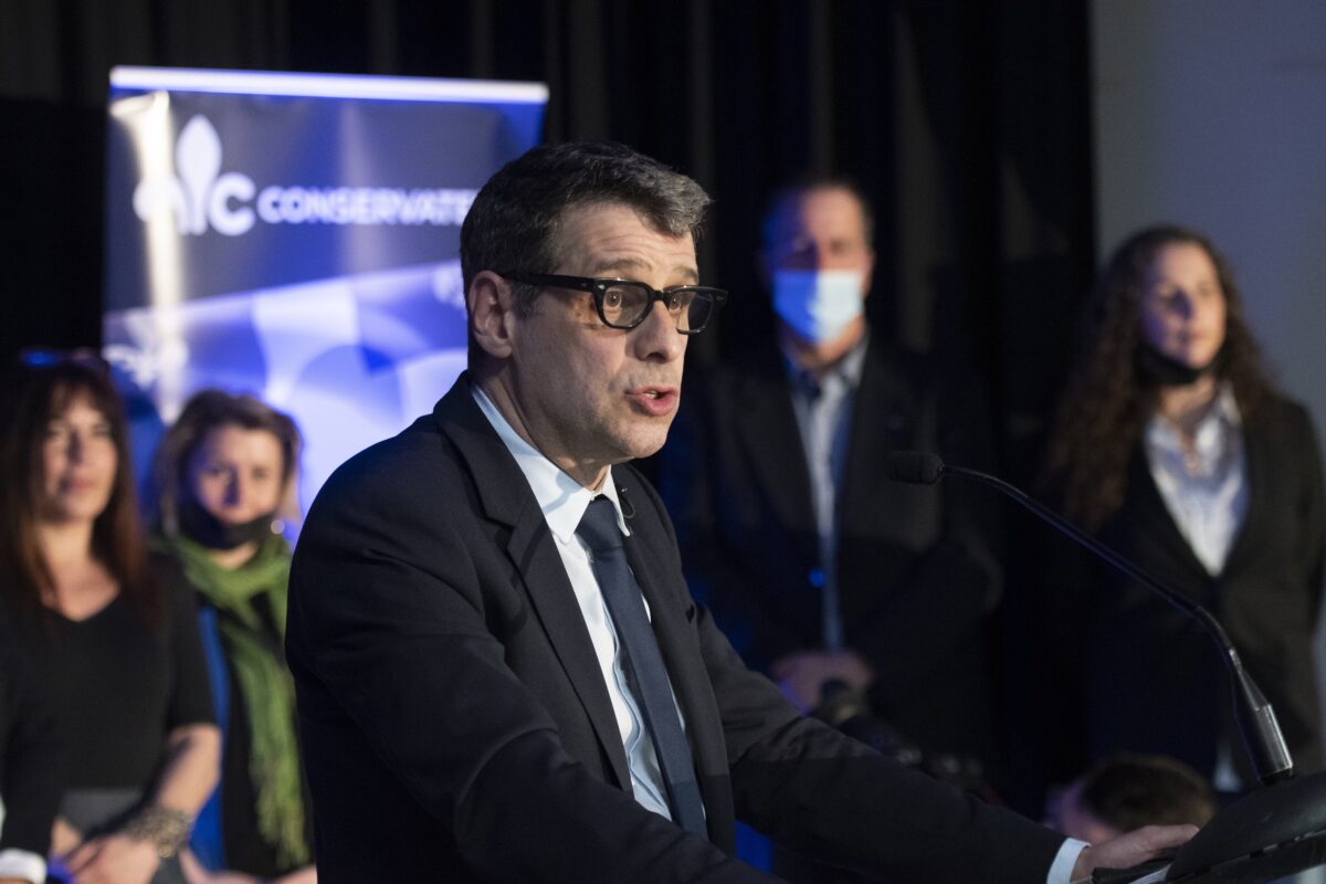 Quebec Tory Leader Calls for Inquiry Into Pandemic Management by Private Firm
