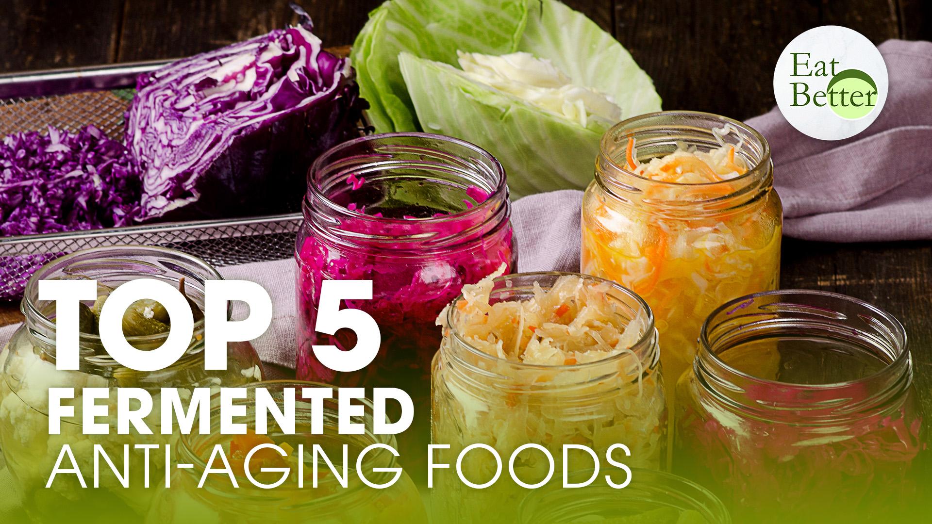 Fermented foods and anti-aging