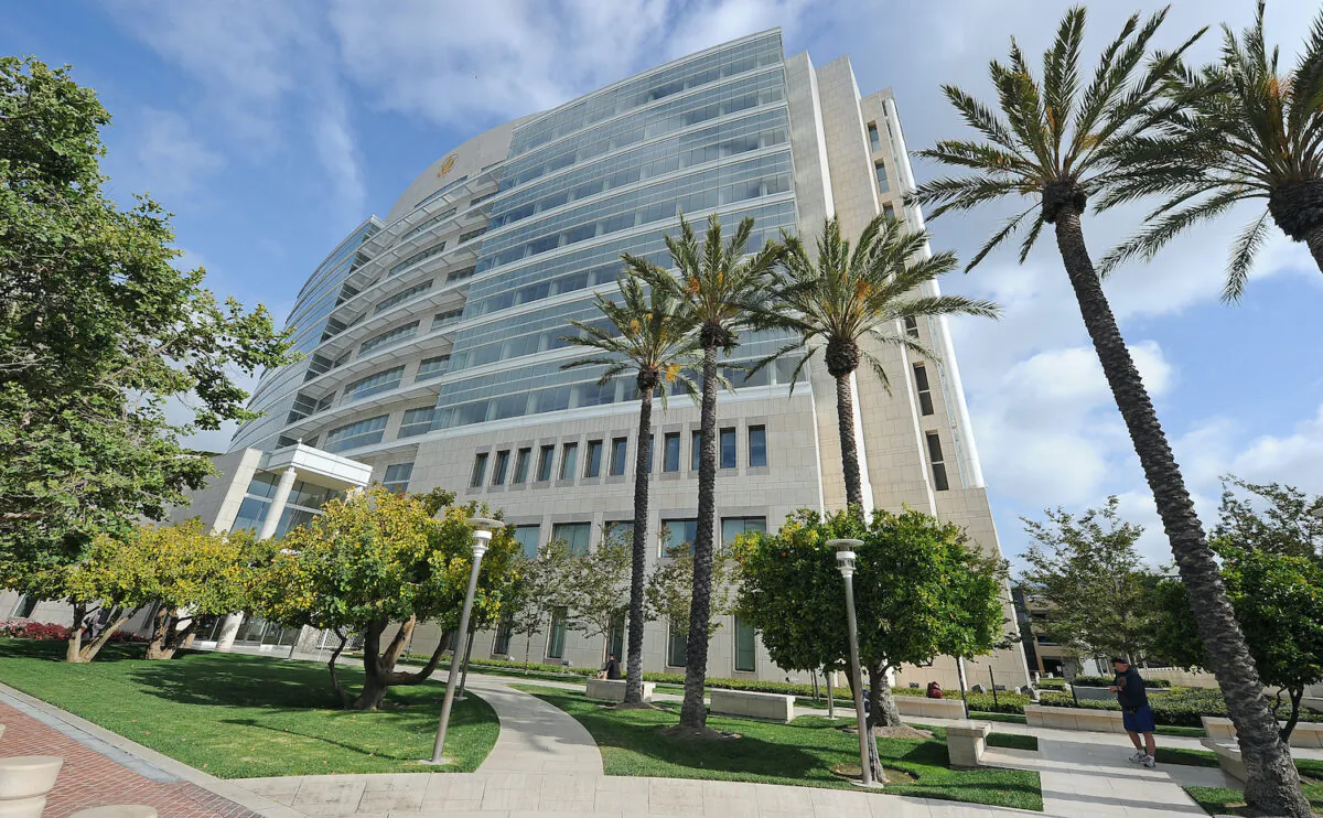 The Ronald Reagan Federal Building and U.S. Courthouse is seen in Santa Ana, Calif., on May 28, 2010. (Robyn Beck/AFP via Getty Images)