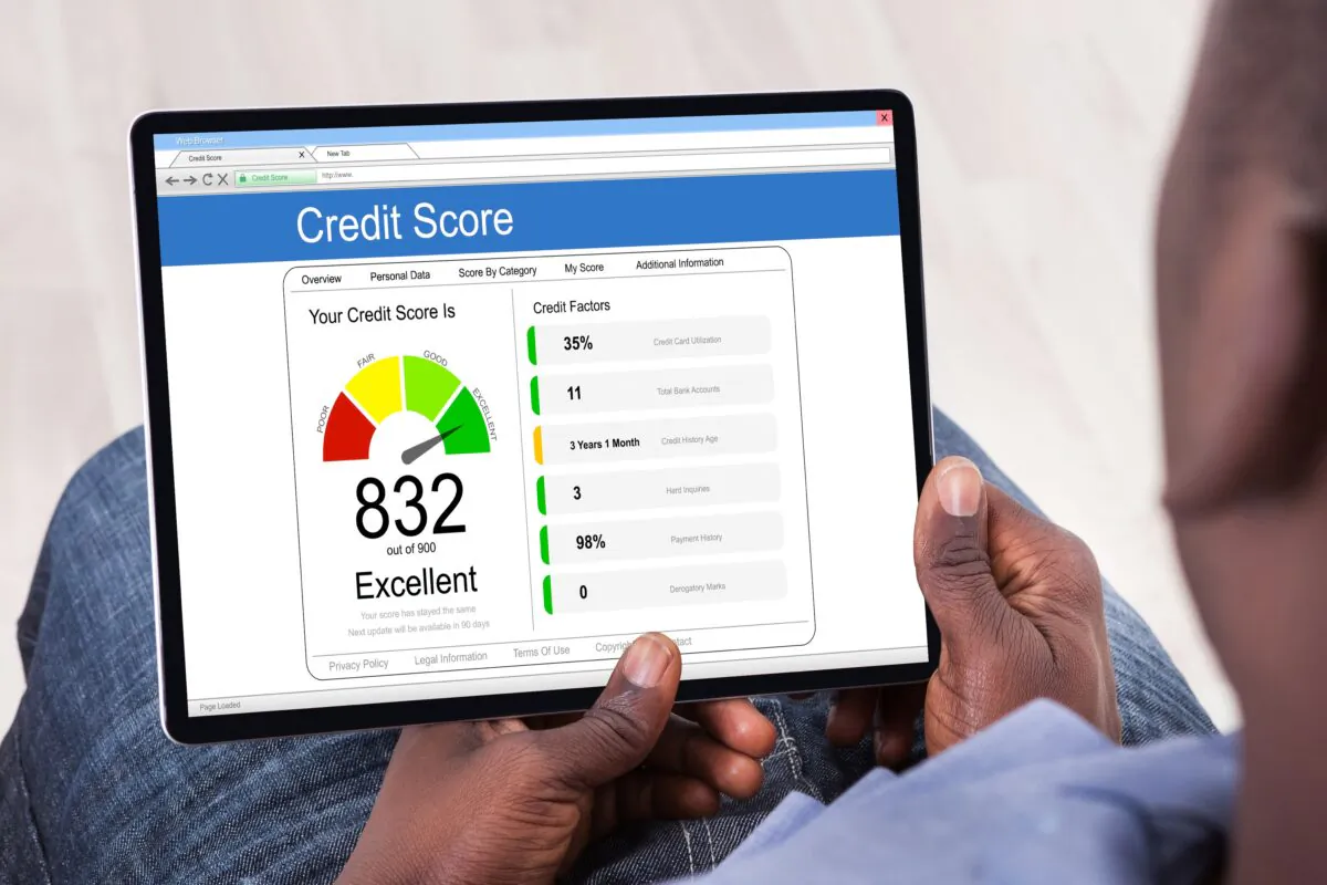 Rebuild your damaged credit score isn't difficult. Simply follow the five steps, you can make it. (Andrey_Popov/ShutterStock)