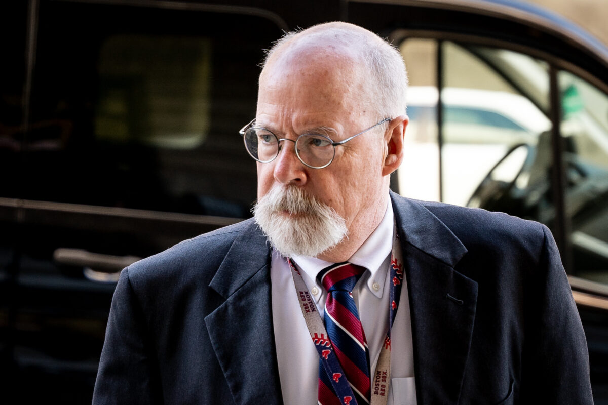 John Durham Answers No Questions as He Leaves Court Following Sussmann Acquittal