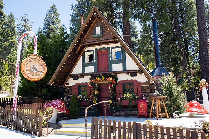 Skypark at Santa's Village is a whimsical recreation of the North Pole.