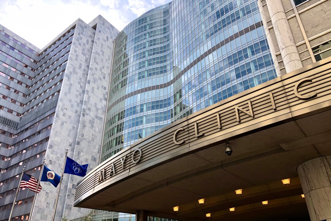The Mayo Clinic in Rochester, Minn., on Sept. 29, 2020. (Kerem Yucel/AFP via Getty Images)