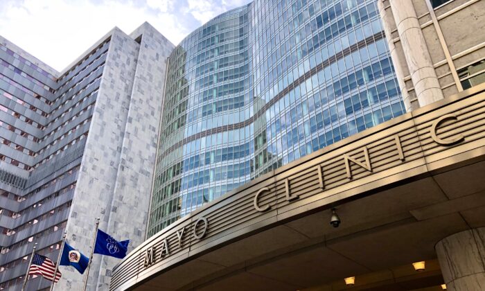 The Mayo Clinic in Rochester, Minn., on Sept. 29, 2020. (Kerem Yucel/AFP via Getty Images)