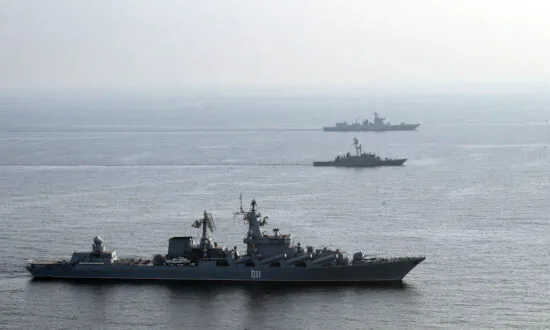 China, Russia Set to Hold Joint Naval Drills This Week