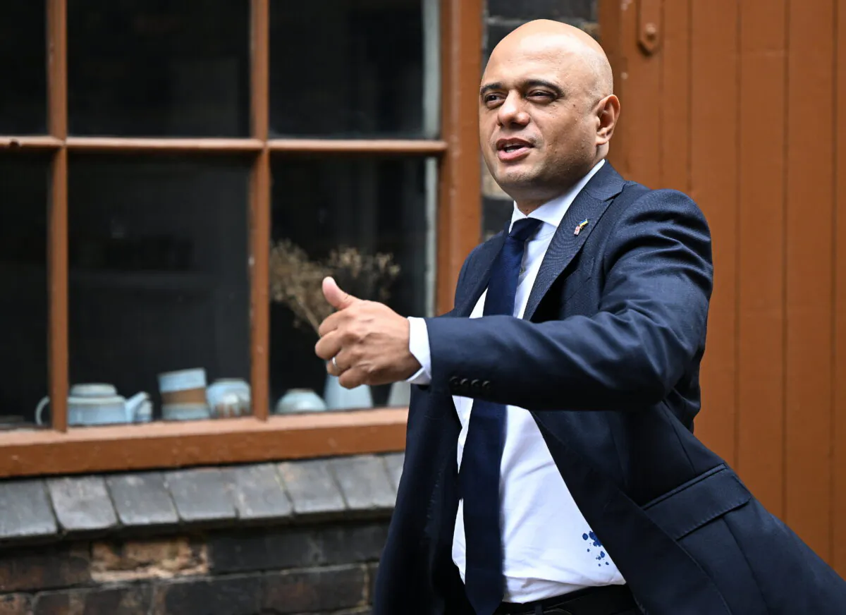 Undated file photo of Health Secretary Sajid Javid. (Oli Scarff/PA Media)