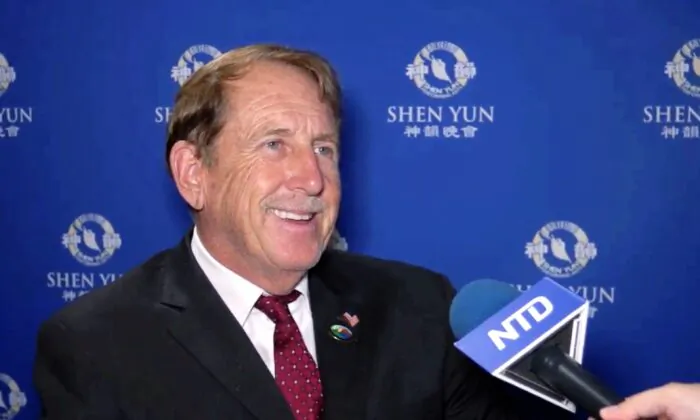 Scott Voigts attended Shen Yun Performing Arts at the Segerstrom Center for the Arts in Costa Mesa, Calif., on May 19, 2022. (NTD)