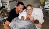﻿’I Was Just Happy We Were All Alive’: Mom Delivers Triplets at 45 During Medically-Induced Coma
