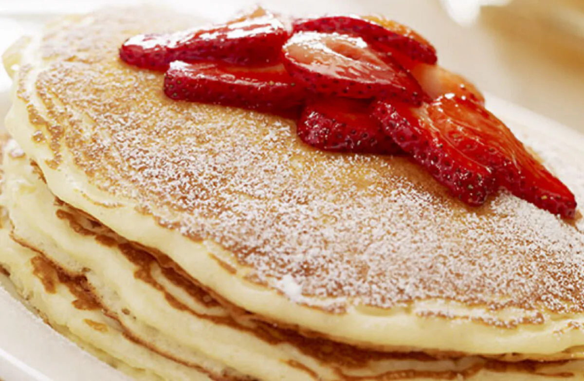 Buttermilk Pancakes With Lemon and Ricotta. (Courtesy of The Cheesecake Factory)