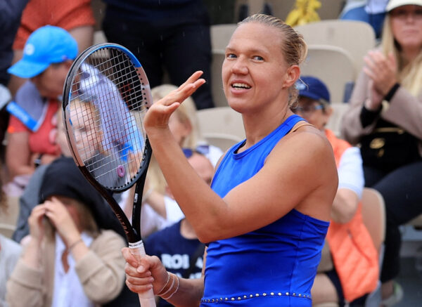 Estonia's Kaia Kanepi 