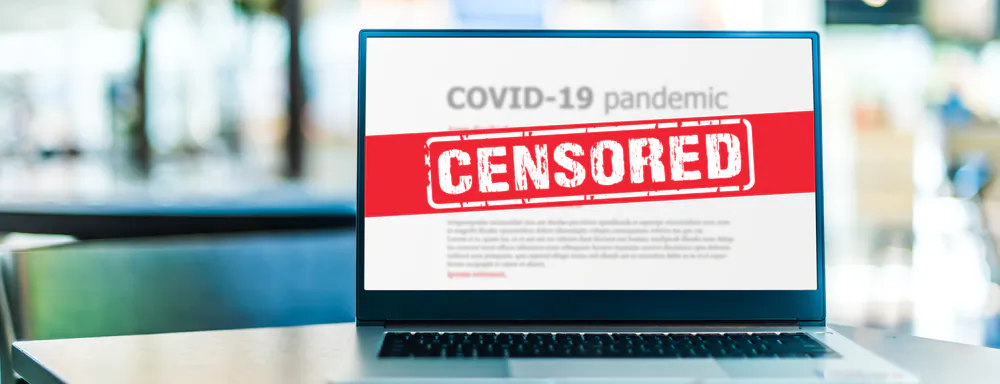 The COVID-19 pandemic is one of the most manipulated infectious disease events in history, characterized by official lies in an unending stream lead by government bureaucracies, medical associations, medical boards, the media, and international agencies. (Monticello/Shutterstock)