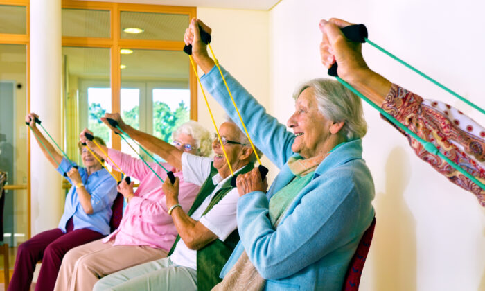 Seniors who exercised and kept more of their muscle mass, were able to reduce their "mobility disability" by at least 20 percent. (ShutterStock)