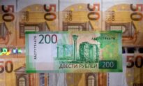 Russian Ruble Leaps to Near 7-year High vs Euro