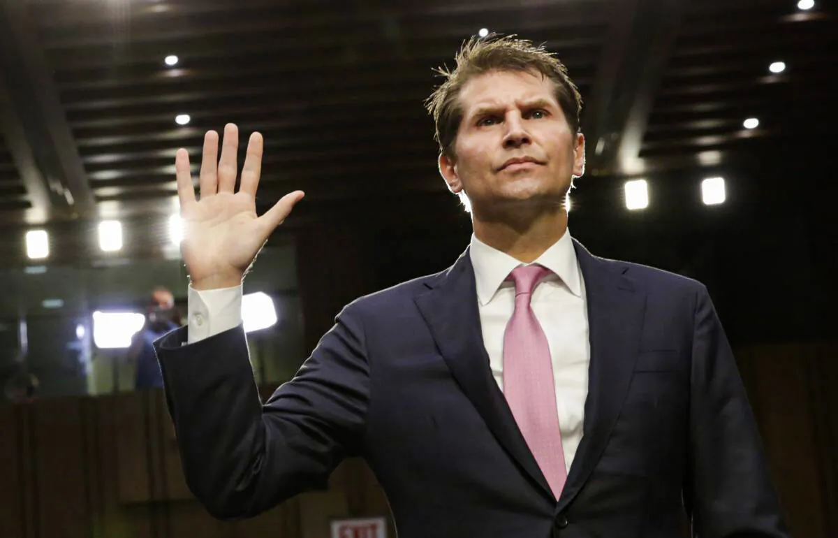 Bill Priestap, assistant director for the FBI's Counterintelligence Division, before the Senate Judiciary Committee hearing on Capitol Hill on July 26, 2017. (Yuri Gripas/AFP/Getty Images)
