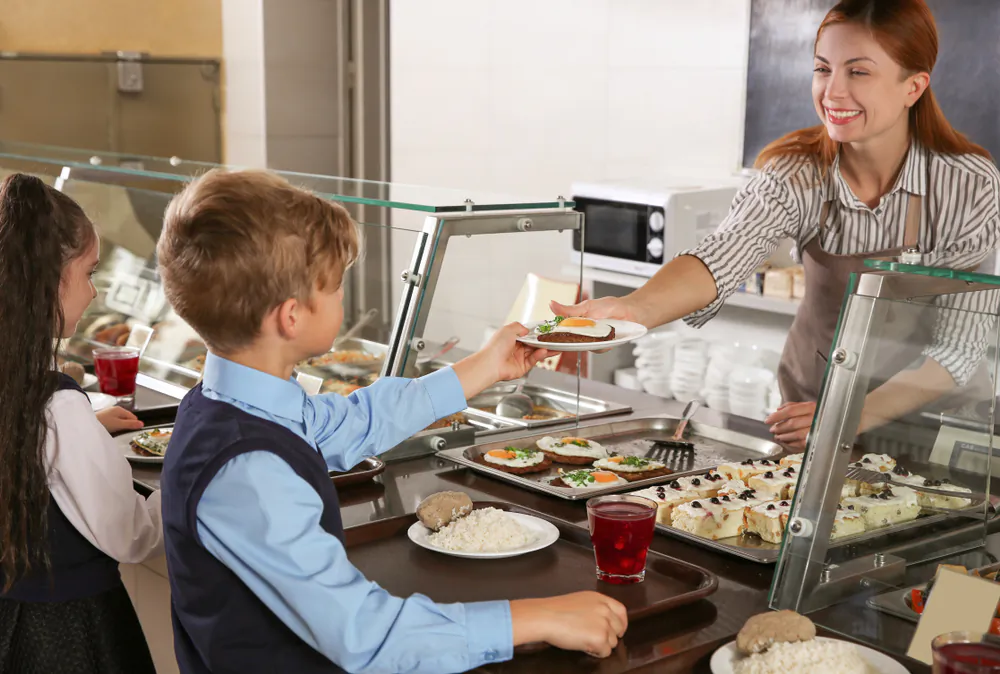 Left-wing Greens asks the government to provide free school lunches as living costs soar. (Shutterstock)