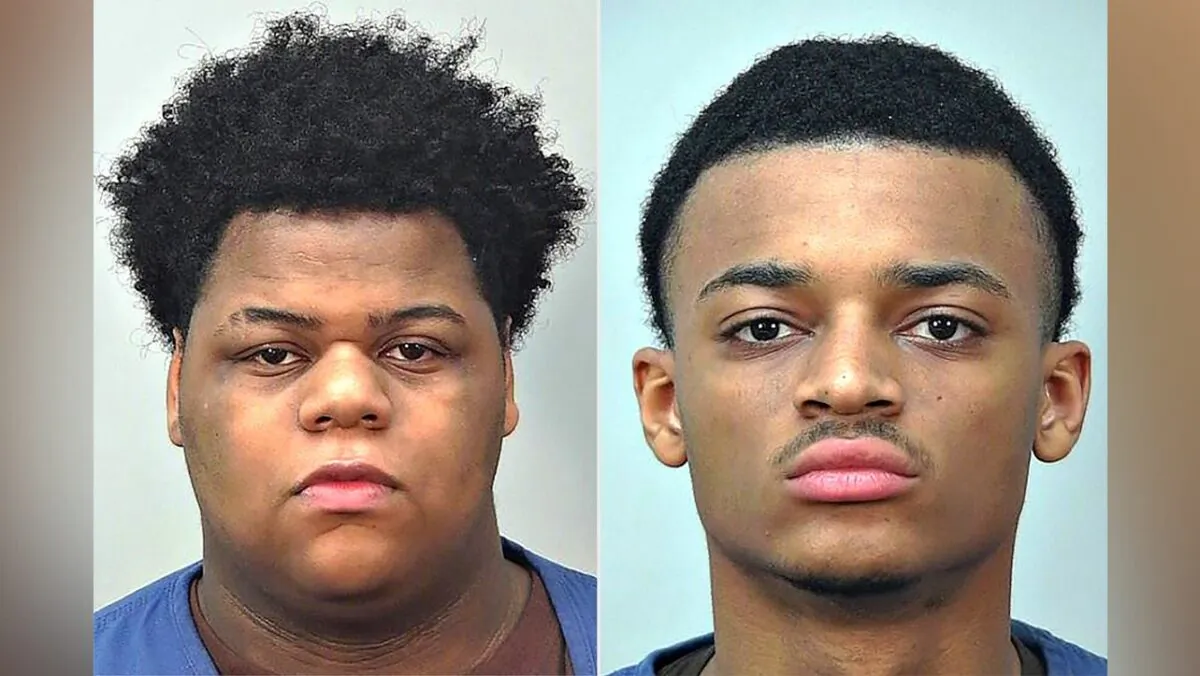Ali’jah Larrue (L) and Khari Sanford. (Dane County Sheriff's Office)
