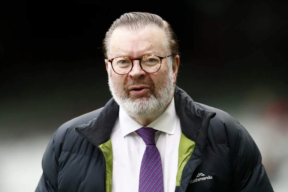 Member of the Victorian Legislative Council Bernie Finn attends an event in Melbourne, Australia, on March 30, 2022. (Darrian Traynor/Getty Images)
