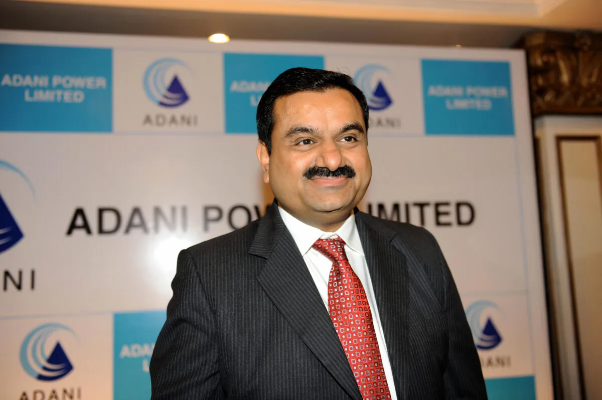 Adani Group Chairman, Gautam Adani in Ahmedabad, India, on July 21, 2009. (SAM PANTHAKY/AFP via Getty Images)