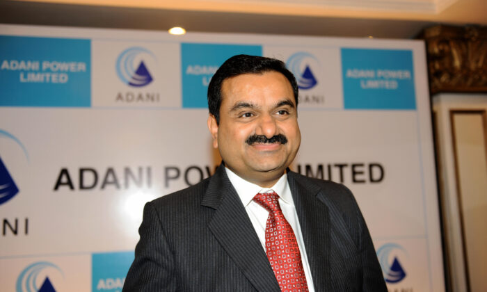 Adani Group Chairman, Gautam Adani in Ahmedabad, India, on July 21, 2009. (SAM PANTHAKY/AFP via Getty Images)