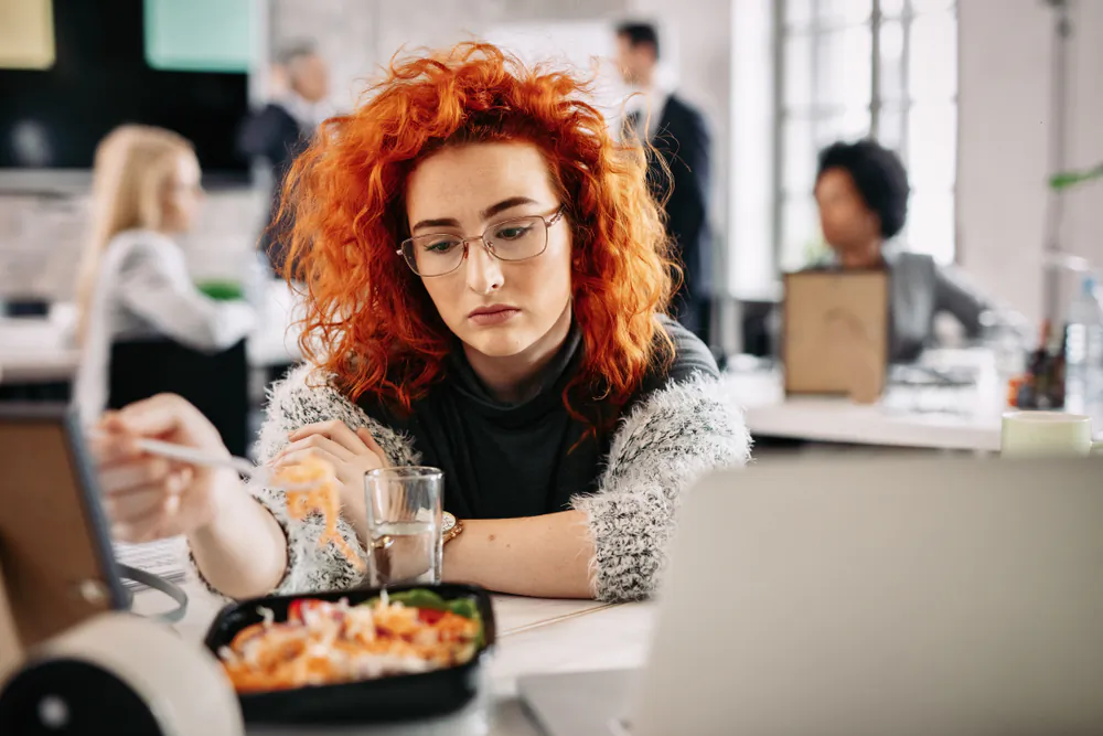 Sometimes, the compulsive eating of food is a symptom of an underlying issue, namely avoiding our feelings. (ShutterStock)