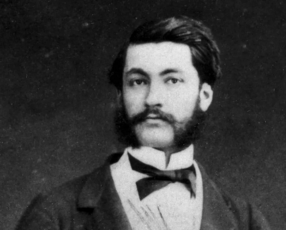 Photograph of Louis LePrince, circa 1885. Armley Mills Industrial Museum, Leeds. (Public Domain)