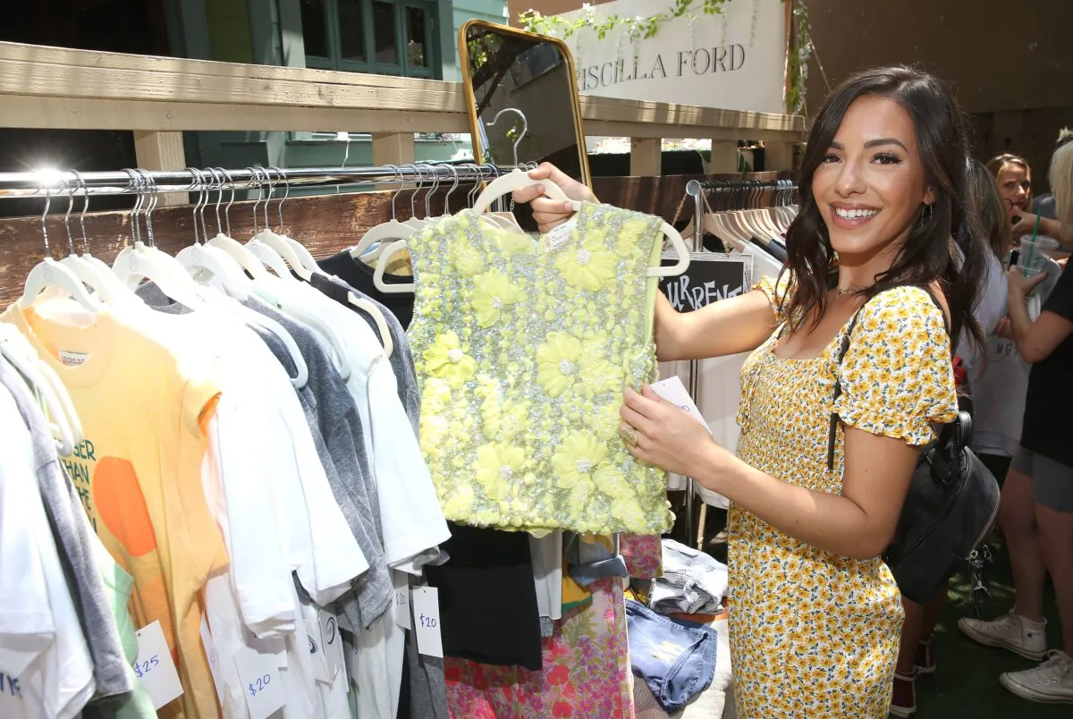 Charli Burnett attends The Garage Sale featuring James Mae and Friend presented by Good Times at Davey Wayne's in Los Angeles, Calif. on August 07, 2019. (Jesse Grant/Getty Images for James Mae)