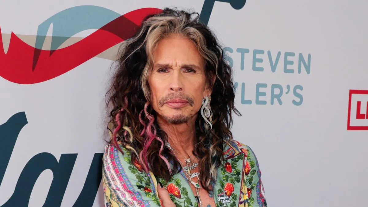 Steven Tyler arrives at Steven Tyler's Third Annual Grammy Awards Viewing Party to benefit Janie’s Fund presented by Live Nation at Raleigh Studios in Los Angeles, Calif., on Jan. 26, 2020. (Leon Bennett/Getty Images for Janie's Fund)