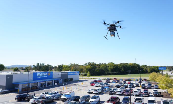 Walmart stores around Orlando and Tampa will soon be using drone service. May 2022 (Courtesy, Walmart Corporate)