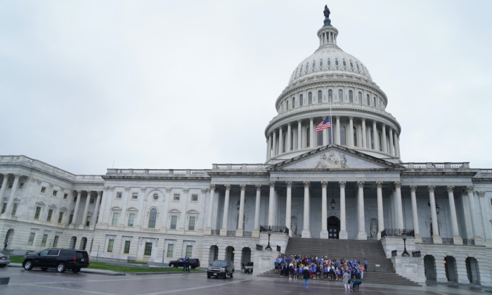 The U.S. Capitol building in Washington on May 13, 2022. (Jackson Elliott/The Epoch Times)