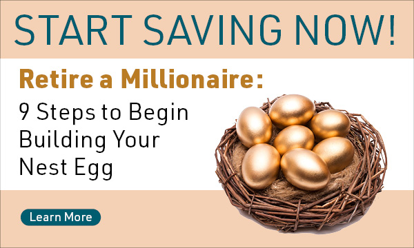Start to save your nest eggs for your retirement in 20s, you will be a millionaire when you retire. 