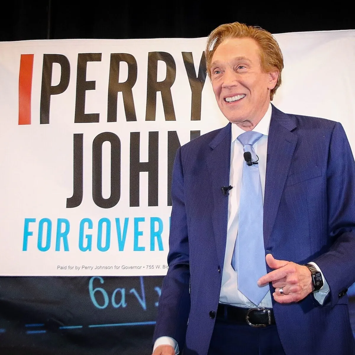 Businessman Perry Johnson is one of five Michigan GOP gubernatorial candidates who were disqualified from the primary ballot. (Photo from Perry Johnson's Facebook page)