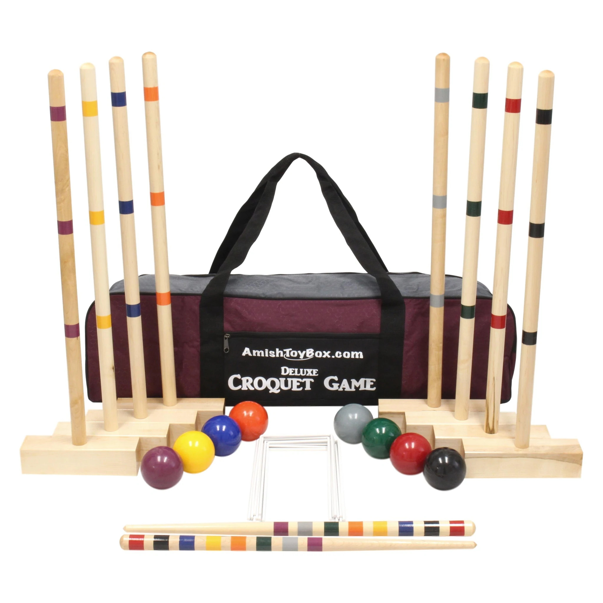 Amish Toy Box Croquet