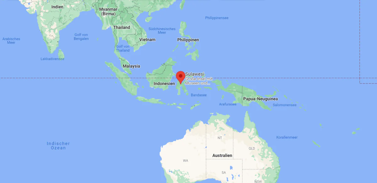 A map of Indonesia and Australia, Australia's new Labor government has signaled that it wishes to deepen ties with its northern neighbor. (Google Maps)