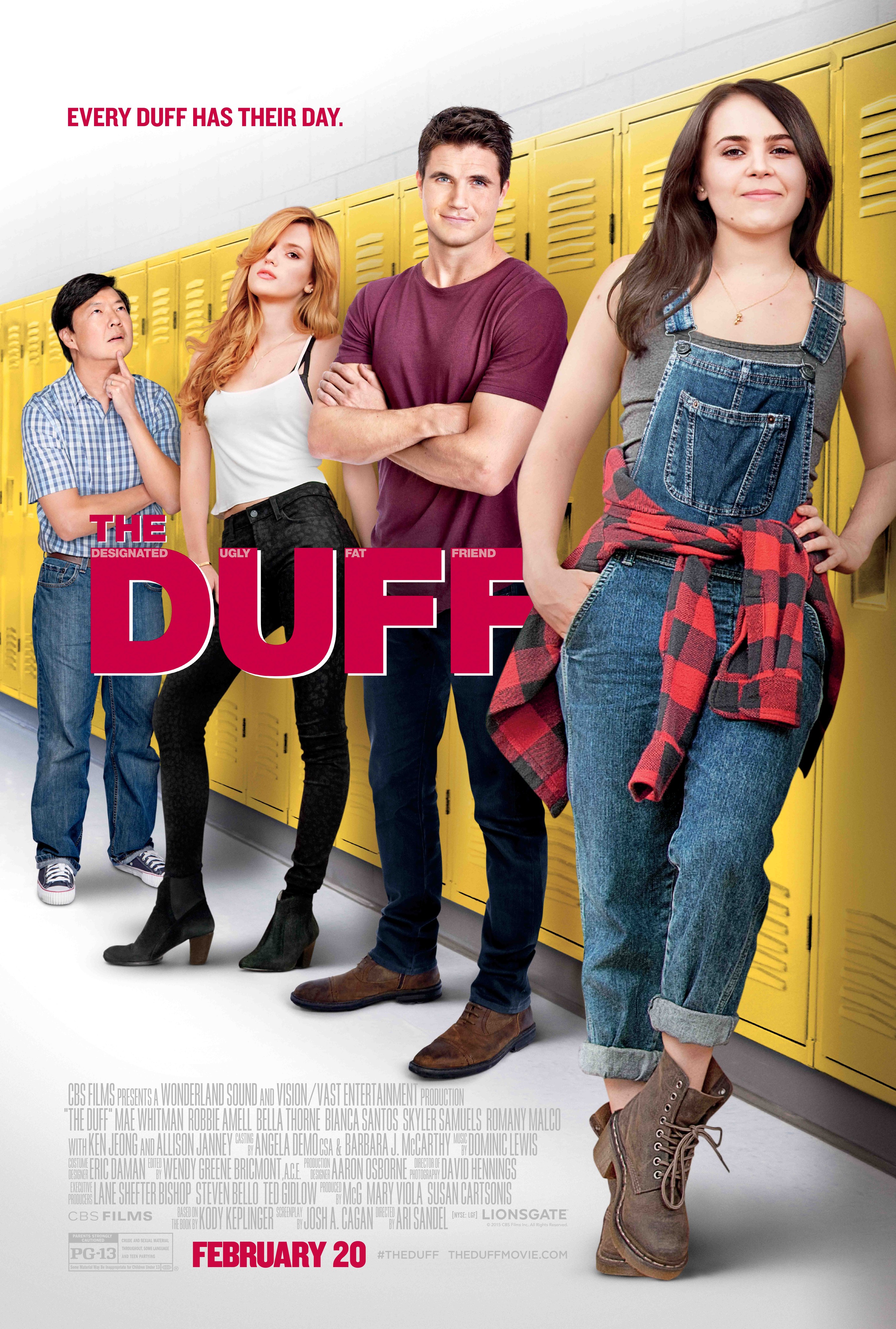 Movie poster for THE DUFF