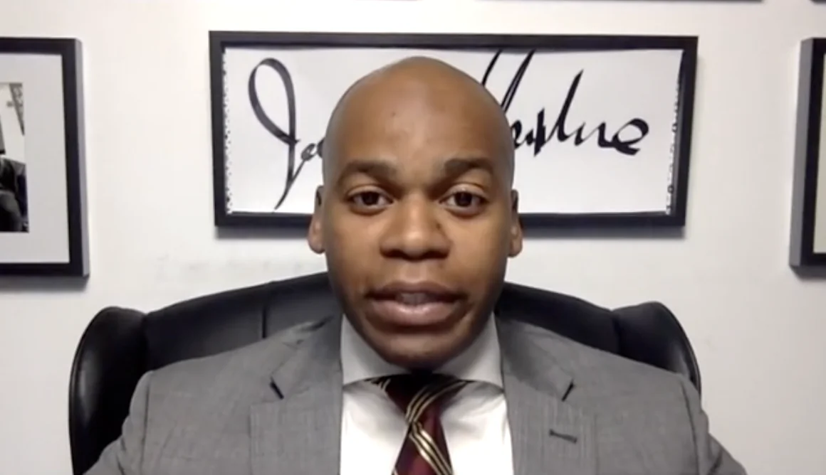 Jonathan Alexandre, senior counsel from Liberty Counsel, speaks in an interview on NTD News Today on May 24, 2022. (Screenshot/NTD News)
