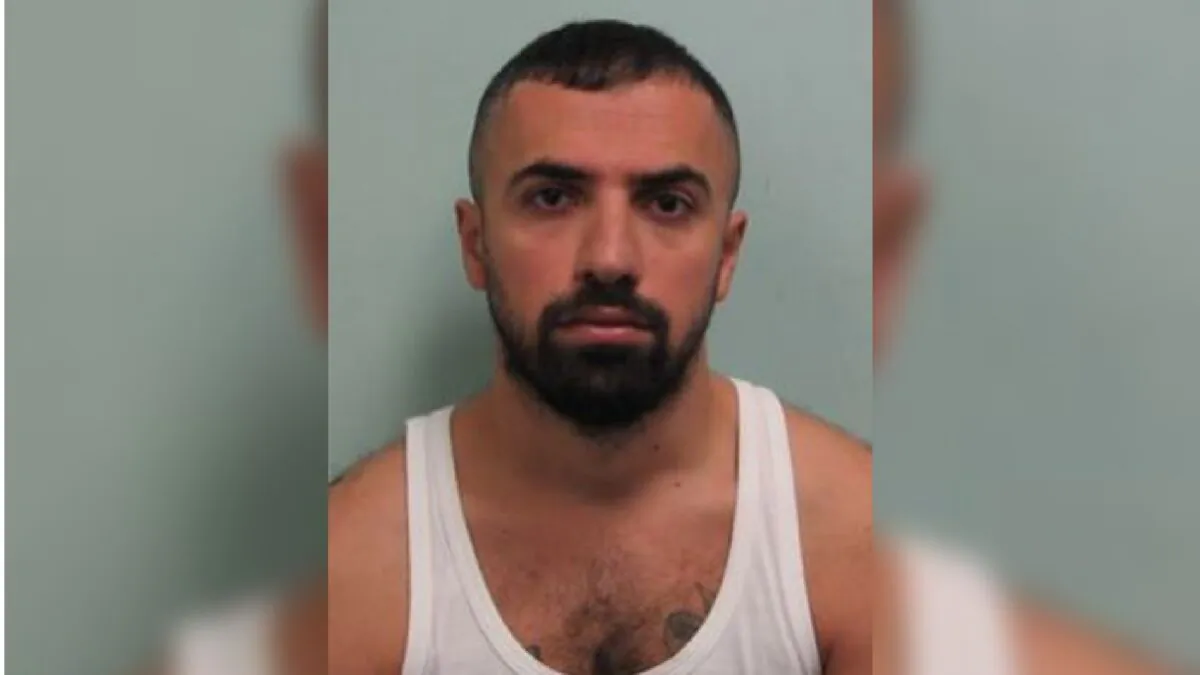 Izzet Eren, pictured after his arrest in Chisinau, Moldova, on May 26, 2022. (Metropolitan Police/PA)