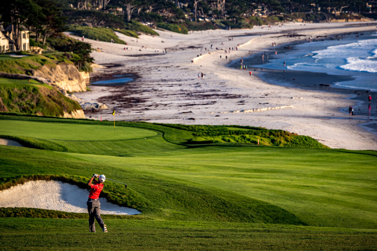 California's Pebble Beach Golf Course is on the wish list of every golfer. (Photo courtesy of Photogolfer/Dreamstime.com.) 