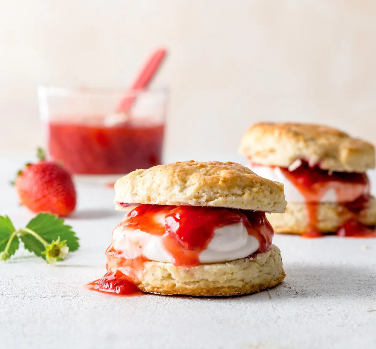Strawberry Shortcakes. (Courtesy of Bake from Scratch)