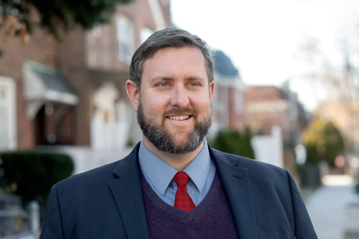 James Magee stands in the Sunnyvale neighborhood in New York. (Courtesy of James Magee)