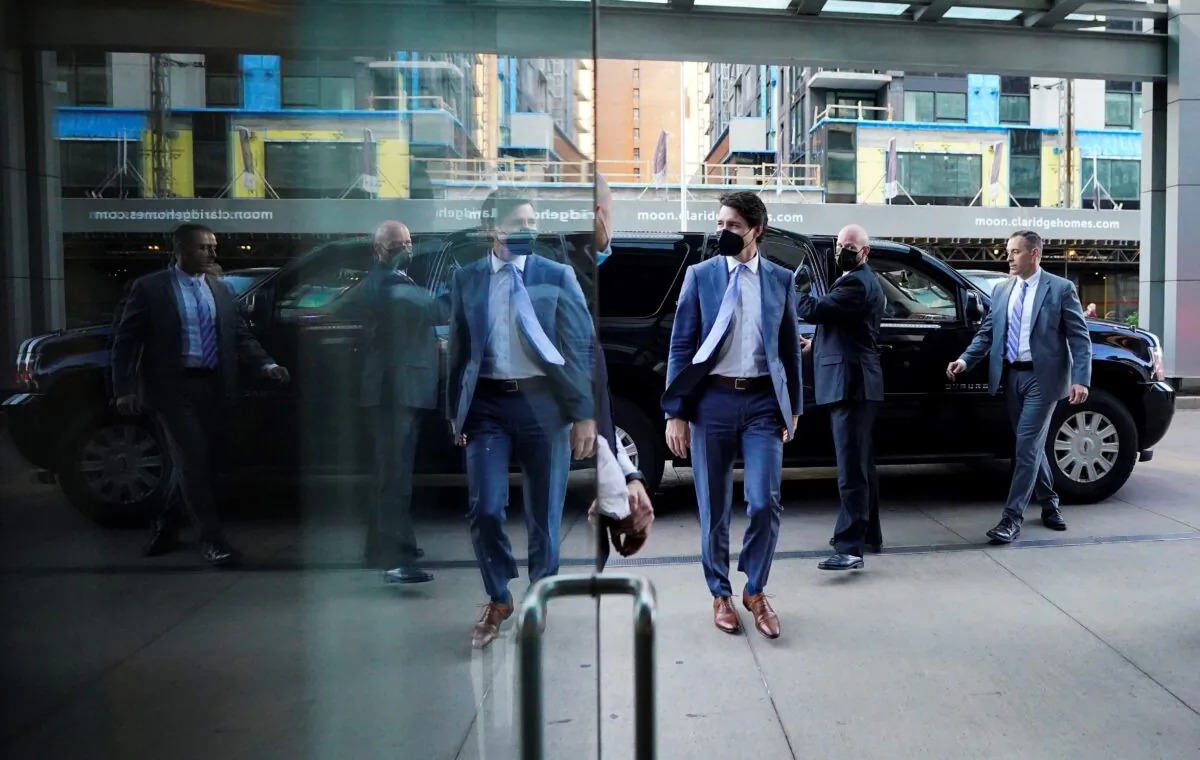Prime Minister Justin Trudeau arrives to speak and take part in the National Prayer Breakfast of Canada in Ottawa on Tuesday, May 31, 2022. THE CANADIAN PRESS/Sean Kilpatrick