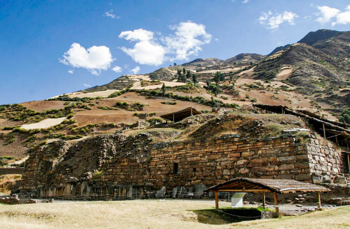 The archaeological site of Chavin de Huantar, which is a UNESCO World Heritage site, is seen some 155 miles (250 kilometers) north of Lima, Peru, on July 18, 2008. (Enrique Castro-Mendivil/Reuters)