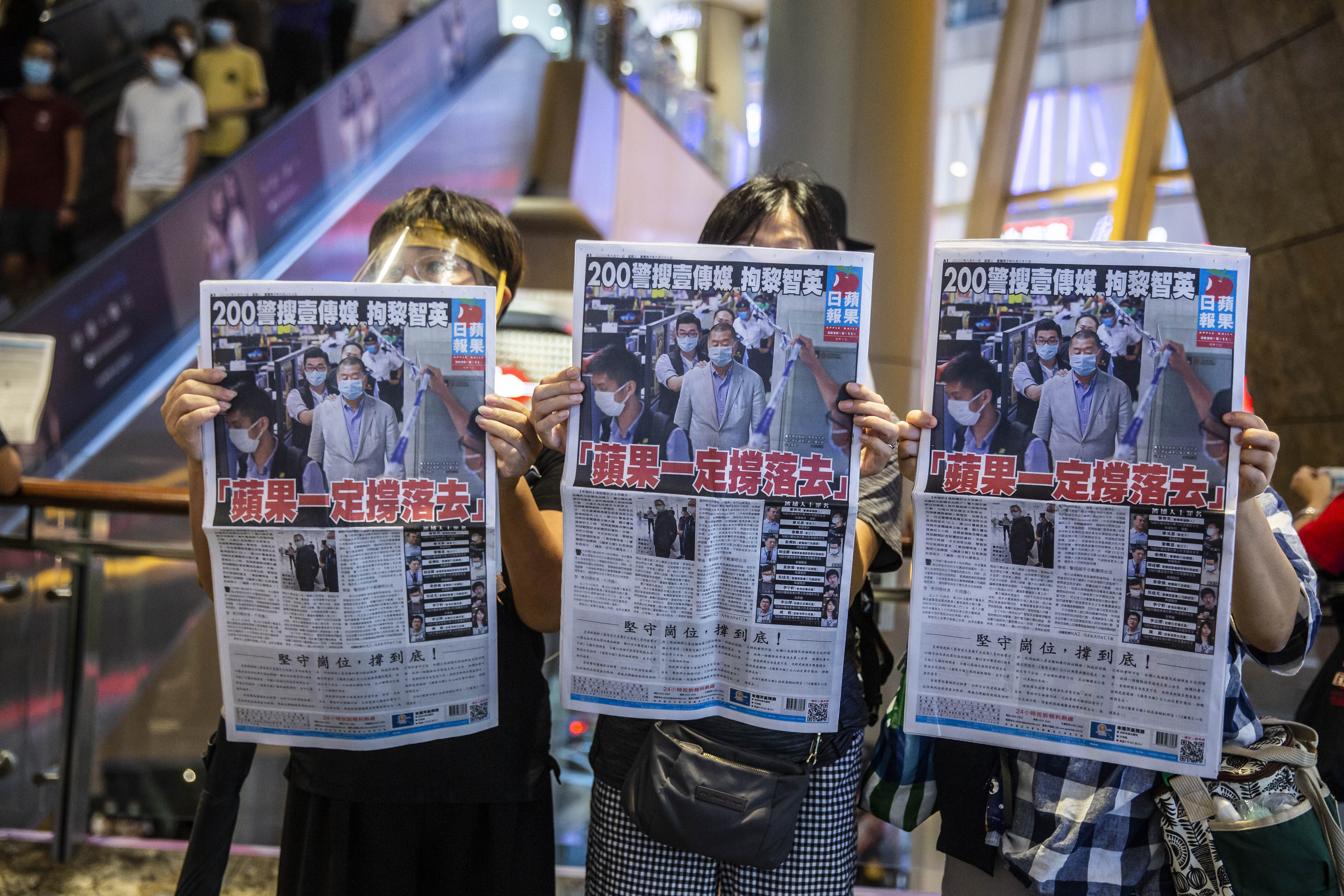HONG KONG-CHINA-POLITICS-UNREST