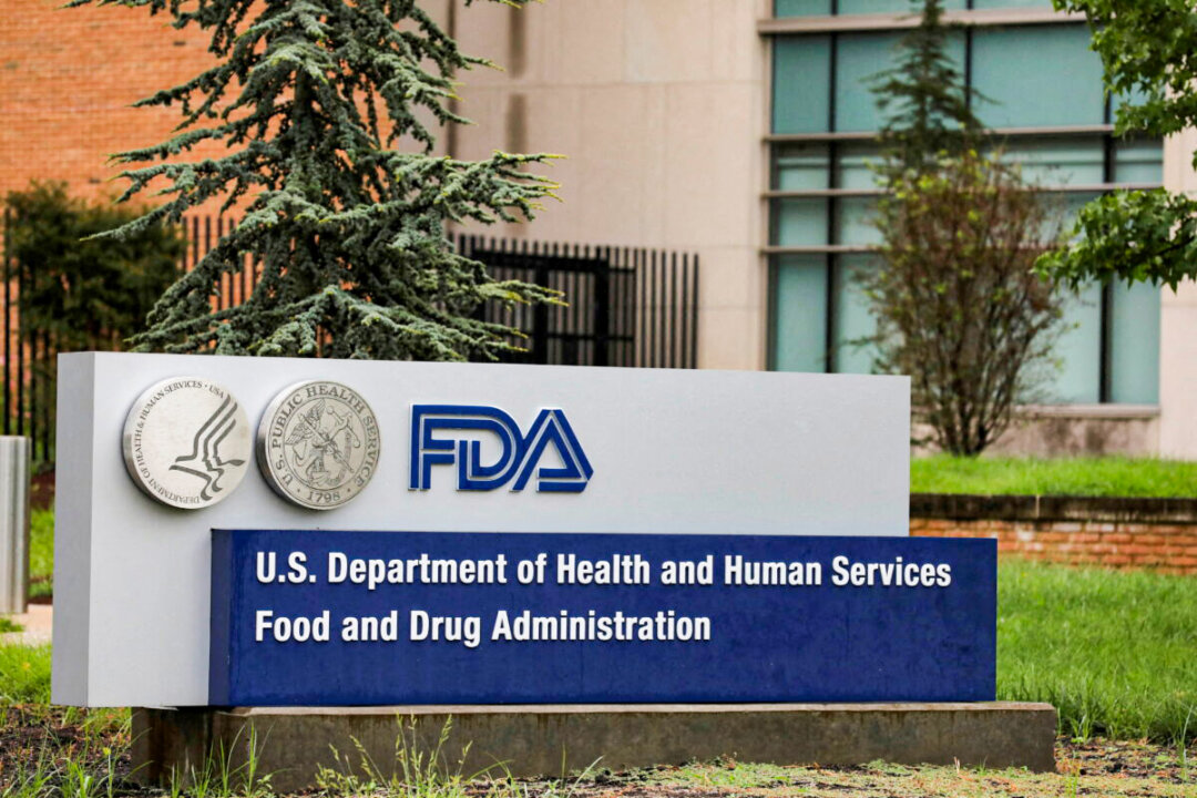 Signage is seen outside of the Food and Drug Administration headquarters in White Oak, Md., on Aug. 29, 2020. (Andrew Kelly/Reuters)