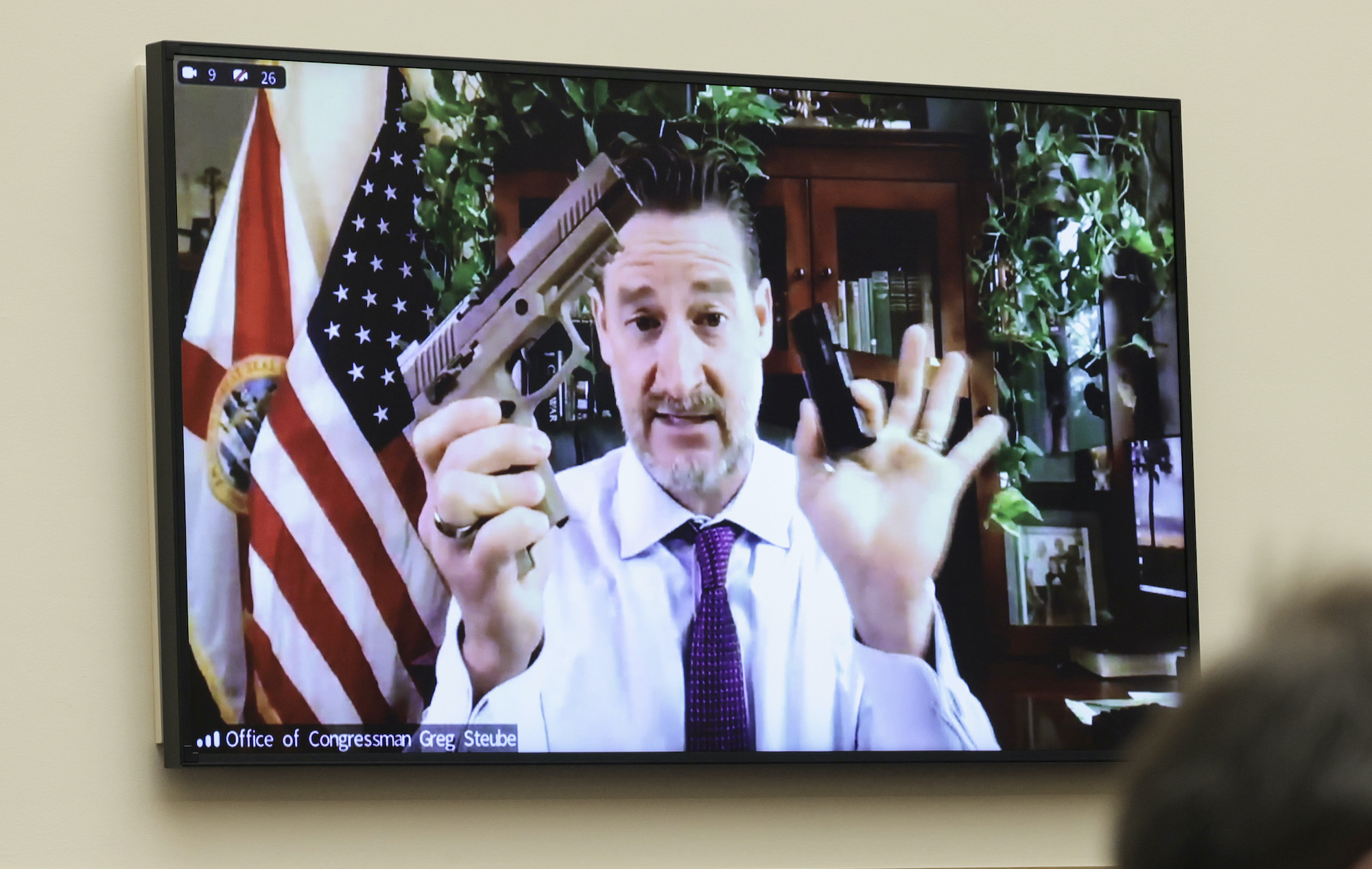 GOP Rep. Displays Guns During Hearing He Says Will Be Banned by Legislation - Vimarsana News